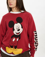 Vintage Disney Mickey Mouse Sweatshirt <br>S , The Real Deal , newtown, sydney, australia, thrift store, opshop, preloved, secondhand, sustainable, retro, antique, 70s, 80s, 90s, 2000s, 00s, fashion, clothing, streetwear, trendy, garment, style, boutique, store, shop, archive, sale, cheap, best, top
