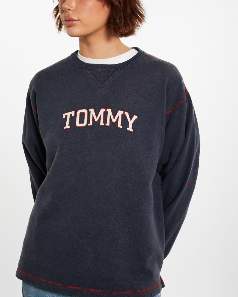 Vintage 90s Tommy Hilfiger Sweatshirt <br>M , The Real Deal , newtown, sydney, australia, thrift store, opshop, preloved, secondhand, sustainable, retro, antique, 70s, 80s, 90s, 2000s, 00s, fashion, clothing, streetwear, trendy, garment, style, boutique, store, shop, archive, sale, cheap, best, top
