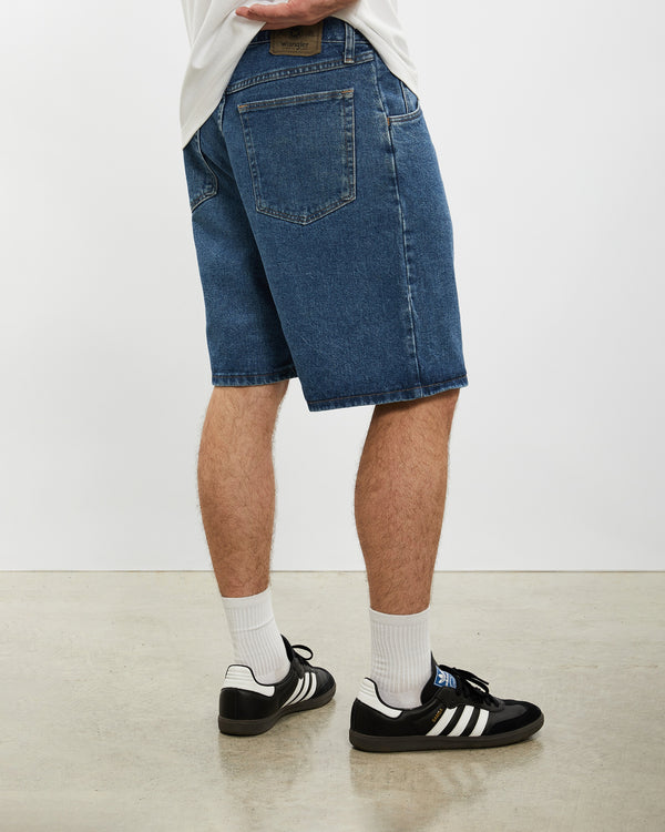 Vintage Wrangler Denim Shorts <br>33" , The Real Deal , newtown, sydney, australia, thrift store, opshop, preloved, secondhand, sustainable, retro, antique, 70s, 80s, 90s, 2000s, 00s, fashion, clothing, streetwear, trendy, garment, style, boutique, store, shop, archive, sale, cheap, best, top