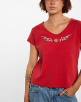 Vintage Harley Davidson Tee <br>M , The Real Deal , newtown, sydney, australia, thrift store, opshop, preloved, secondhand, sustainable, retro, antique, 70s, 80s, 90s, 2000s, 00s, fashion, clothing, streetwear, trendy, garment, style, boutique, store, shop, archive, sale, cheap, best, top