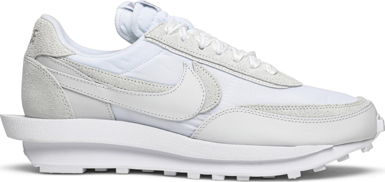 sacai nike waffle white nylon