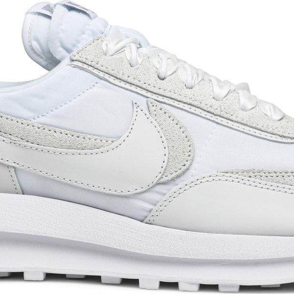 sacai x nike ldwaffle white nylon