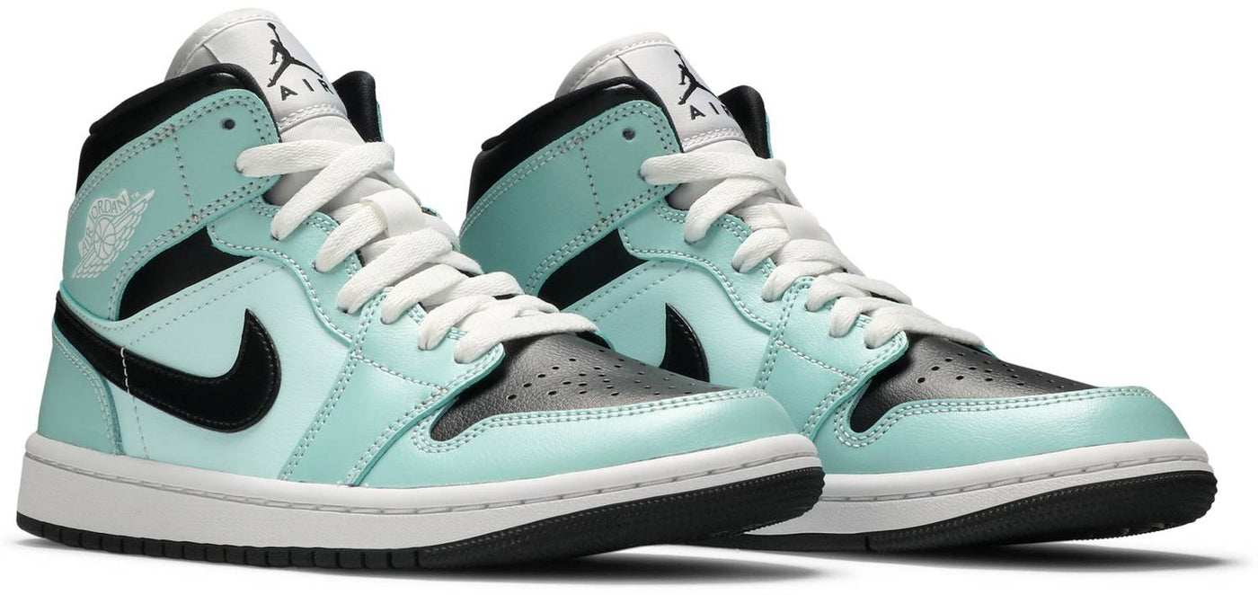 aqua black and white jordan 1