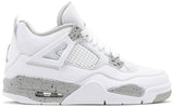 Air Jordan 4 Retro GS 'White Oreo' , Nike , newtown, sydney, australia, thrift store, opshop, preloved, secondhand, sustainable, retro, antique, 70s, 80s, 90s, 2000s, 00s, fashion, clothing, streetwear, trendy, garment, style, boutique, store, shop, archive, sale, cheap, best, top