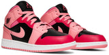 Air Jordan 1 Mid GS 'Coral Chalk' , Nike , newtown, sydney, australia, thrift store, opshop, preloved, secondhand, sustainable, retro, antique, 70s, 80s, 90s, 2000s, 00s, fashion, clothing, streetwear, trendy, garment, style, boutique, store, shop, archive, sale, cheap, best, top