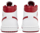Air Jordan 1 Mid 'Reverse Chicago / White Pomegranate' (W)