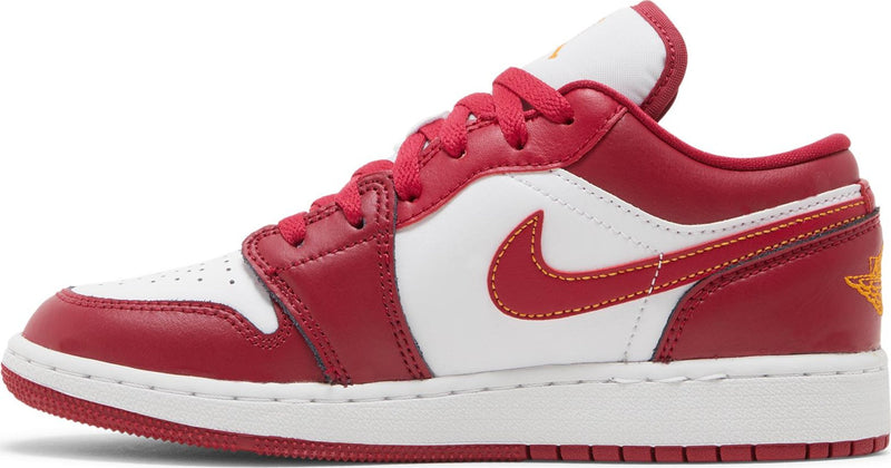 Air Jordan 1 Low GS 'Cardinal' , Nike , newtown, sydney, australia, thrift store, opshop, preloved, secondhand, sustainable, retro, antique, 70s, 80s, 90s, 2000s, 00s, fashion, clothing, streetwear, trendy, garment, style, boutique, store, shop, archive, sale, cheap, best, top