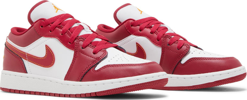 Air Jordan 1 Low GS 'Cardinal' , Nike , newtown, sydney, australia, thrift store, opshop, preloved, secondhand, sustainable, retro, antique, 70s, 80s, 90s, 2000s, 00s, fashion, clothing, streetwear, trendy, garment, style, boutique, store, shop, archive, sale, cheap, best, top