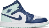Air Jordan 1 Mid GS 'Blue Mint' , Nike , newtown, sydney, australia, thrift store, opshop, preloved, secondhand, sustainable, retro, antique, 70s, 80s, 90s, 2000s, 00s, fashion, clothing, streetwear, trendy, garment, style, boutique, store, shop, archive, sale, cheap, best, top