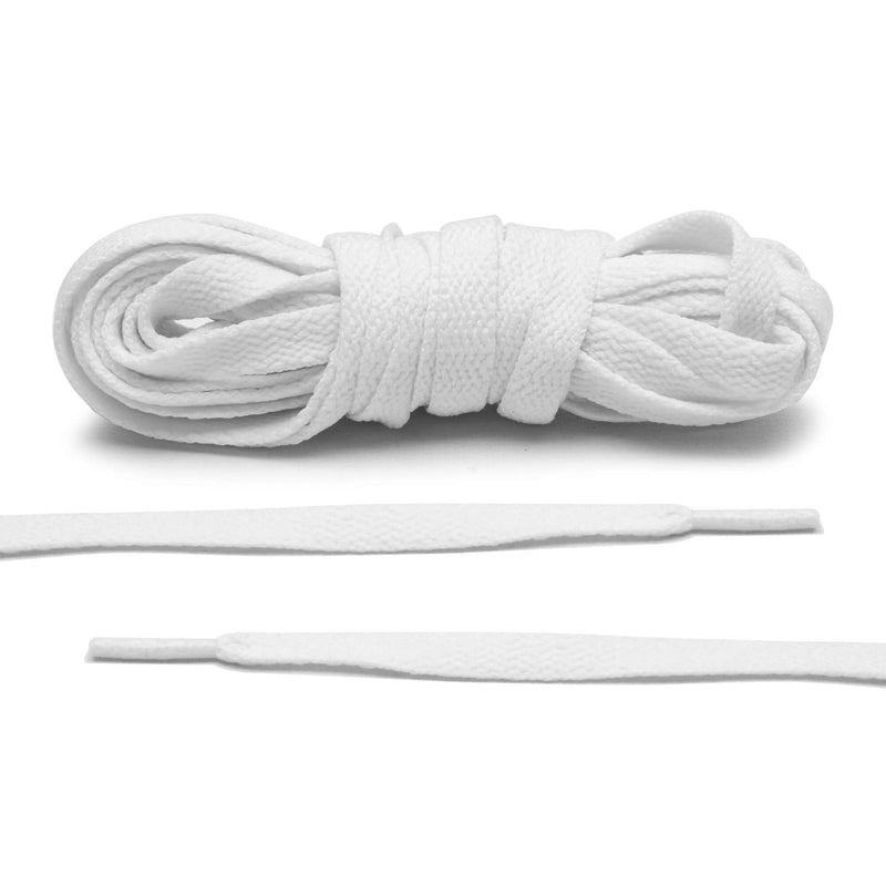 Flat Shoelaces - White