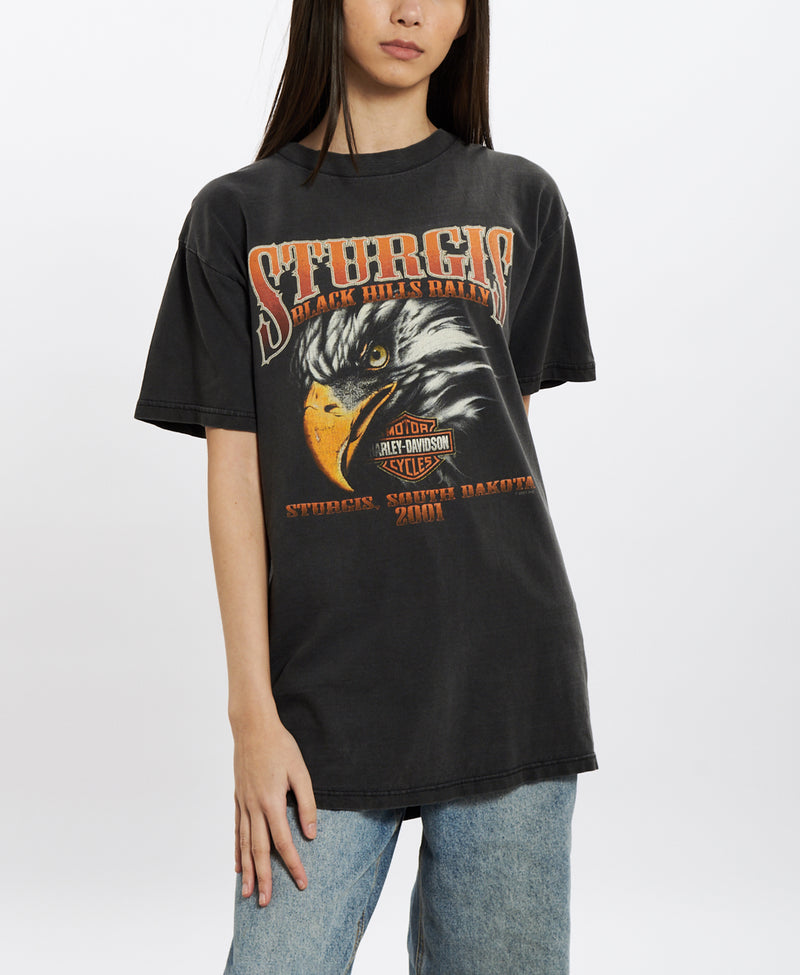 Vintage Harley Davidson 'Sturgis, South Dakota' Tee <br>S , Harley Davidson , newtown, sydney, australia, thrift store, opshop, preloved, secondhand, sustainable, retro, antique, 70s, 80s, 90s, 2000s, 00s, fashion, clothing, streetwear, trendy, garment, style, boutique, store, shop, archive, sale, cheap, best, top