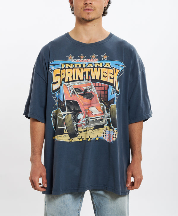 Vintage Indiana Sprint Week Tee <br>XL , Random , newtown, sydney, australia, thrift store, opshop, preloved, secondhand, sustainable, retro, antique, 70s, 80s, 90s, 2000s, 00s, fashion, clothing, streetwear, trendy, garment, style, boutique, store, shop, archive, sale, cheap, best, top