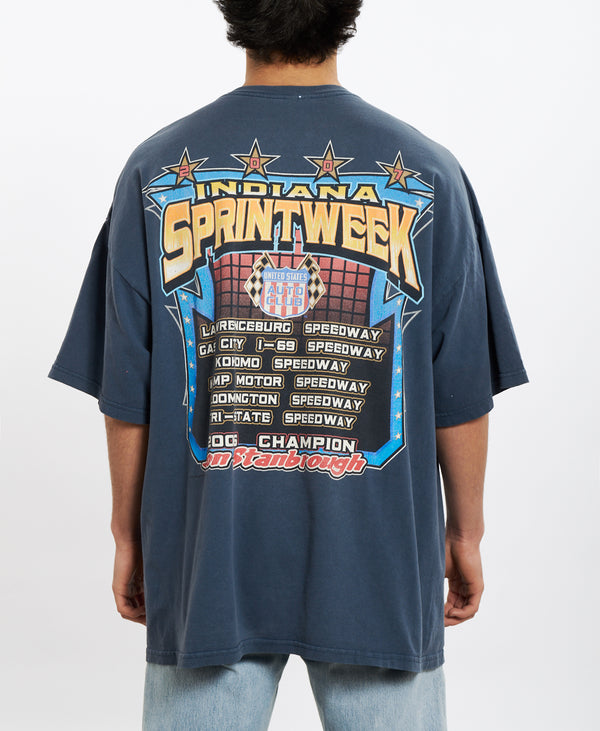 Vintage Indiana Sprint Week Tee <br>XL , Random , newtown, sydney, australia, thrift store, opshop, preloved, secondhand, sustainable, retro, antique, 70s, 80s, 90s, 2000s, 00s, fashion, clothing, streetwear, trendy, garment, style, boutique, store, shop, archive, sale, cheap, best, top