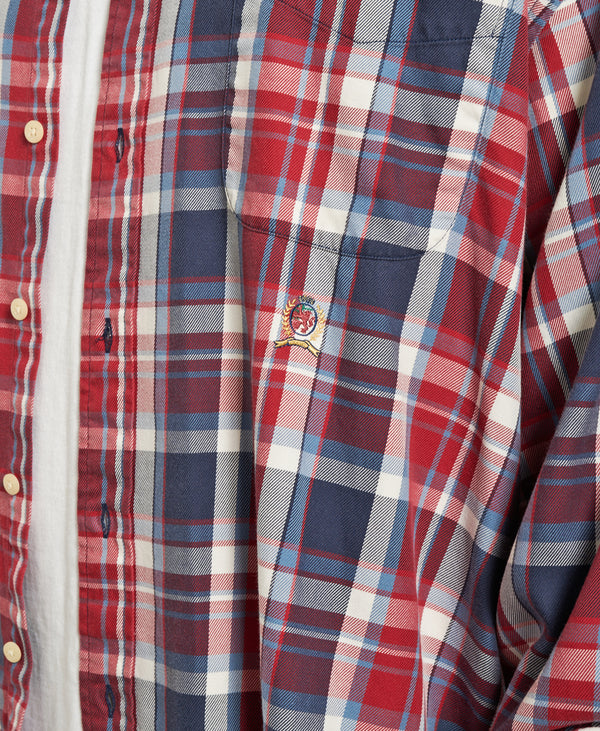 90s Tommy Hilfiger Plaid Button Up Shirt <br>XL