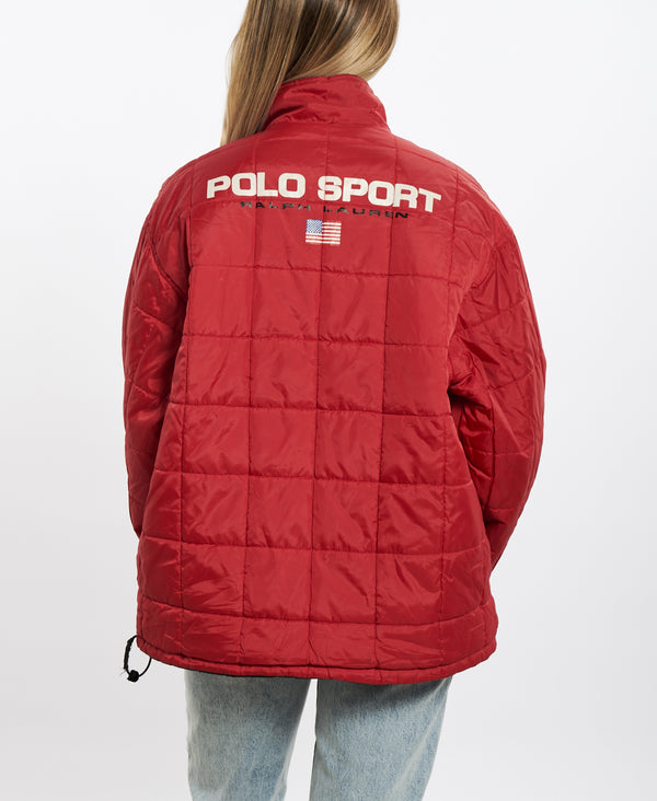 90s Polo Sport Reversible Puffer Jacket <br>M