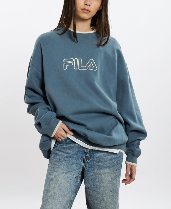 Vintage Fila Sweatshirt <br>L