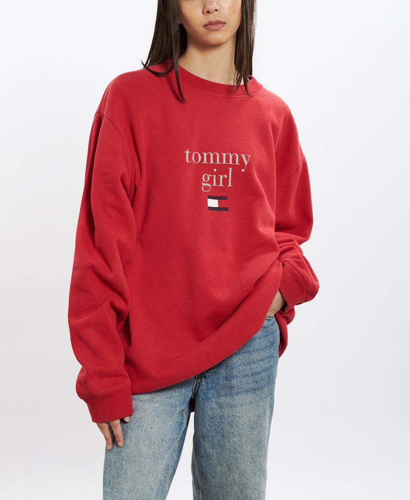 Vintage 90s Tommy Hilfiger Sweatshirt <br>L , The Real Deal , newtown, sydney, australia, thrift store, opshop, preloved, secondhand, sustainable, retro, antique, 70s, 80s, 90s, 2000s, 00s, fashion, clothing, streetwear, trendy, garment, style, boutique, store, shop, archive, sale, cheap, best, top
