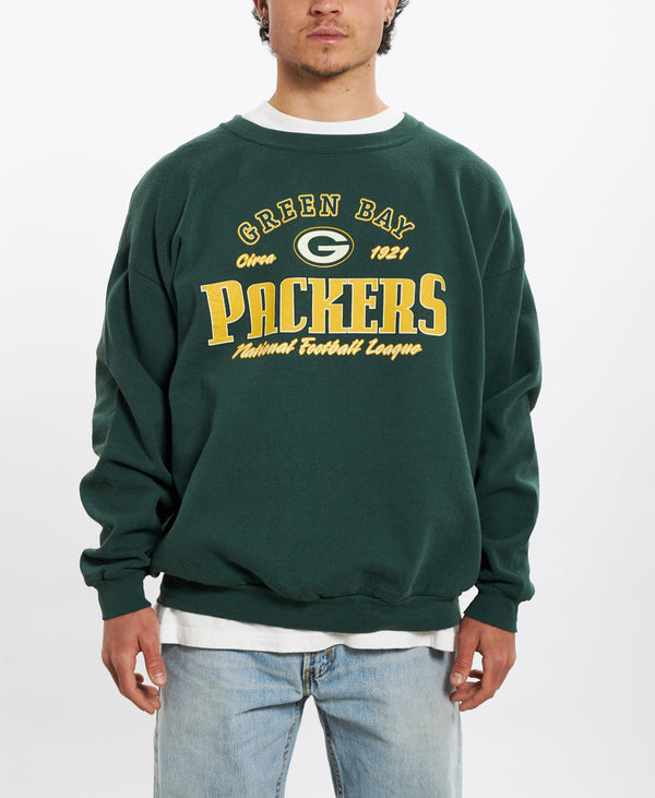 90s Green Bay Packers Sweatshirt <br>L