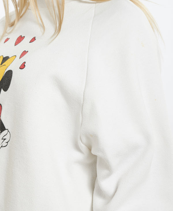 90s Minnie Mouse Sweatshirt <br>XS