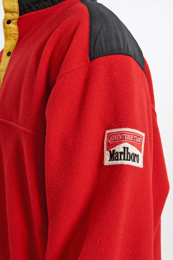 90s Marlboro Cigarettes Fleece Sweatshirt <br>L