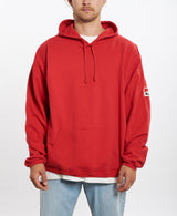 Vintage 90s Marlboro Cigarettes Hooded Sweatshirt <br>XL , The Real Deal , newtown, sydney, australia, thrift store, opshop, preloved, secondhand, sustainable, retro, antique, 70s, 80s, 90s, 2000s, 00s, fashion, clothing, streetwear, trendy, garment, style, boutique, store, shop, archive, sale, cheap, best, top