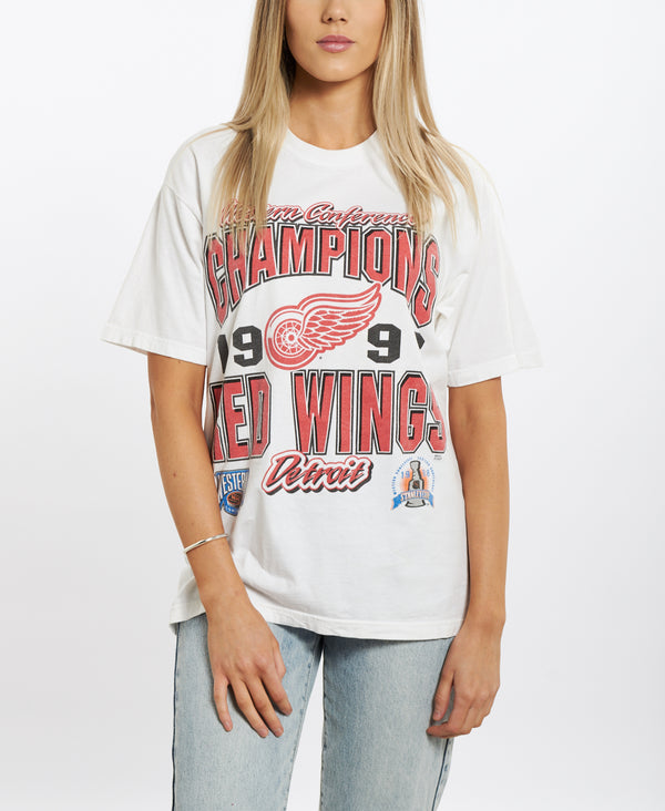 90s Detroit Red Wings Tee <br>S