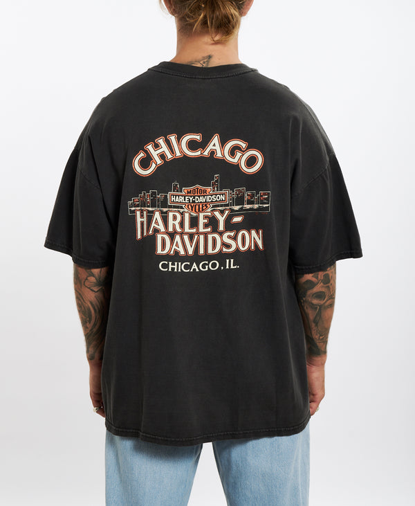 Vintage Harley Davidson 'Chicago, Illinois' Tee <br>XL