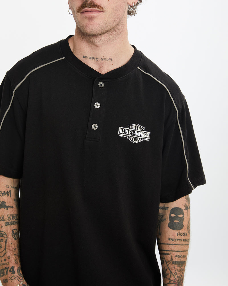 Vintage Harley Davidson Tee <br>L , The Real Deal , newtown, sydney, australia, thrift store, opshop, preloved, secondhand, sustainable, retro, antique, 70s, 80s, 90s, 2000s, 00s, fashion, clothing, streetwear, trendy, garment, style, boutique, store, shop, archive, sale, cheap, best, top