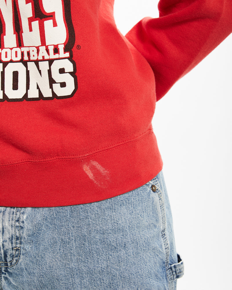 Vintage NCAA Ohio State Buckeyes Sweatshirt <br>M , The Real Deal , newtown, sydney, australia, thrift store, opshop, preloved, secondhand, sustainable, retro, antique, 70s, 80s, 90s, 2000s, 00s, fashion, clothing, streetwear, trendy, garment, style, boutique, store, shop, archive, sale, cheap, best, top