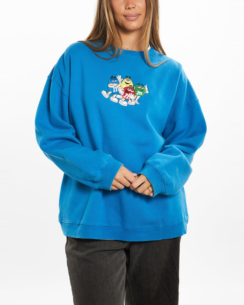 Vintage M&Ms Sweatshirt <br>M , The Real Deal , newtown, sydney, australia, thrift store, opshop, preloved, secondhand, sustainable, retro, antique, 70s, 80s, 90s, 2000s, 00s, fashion, clothing, streetwear, trendy, garment, style, boutique, store, shop, archive, sale, cheap, best, top