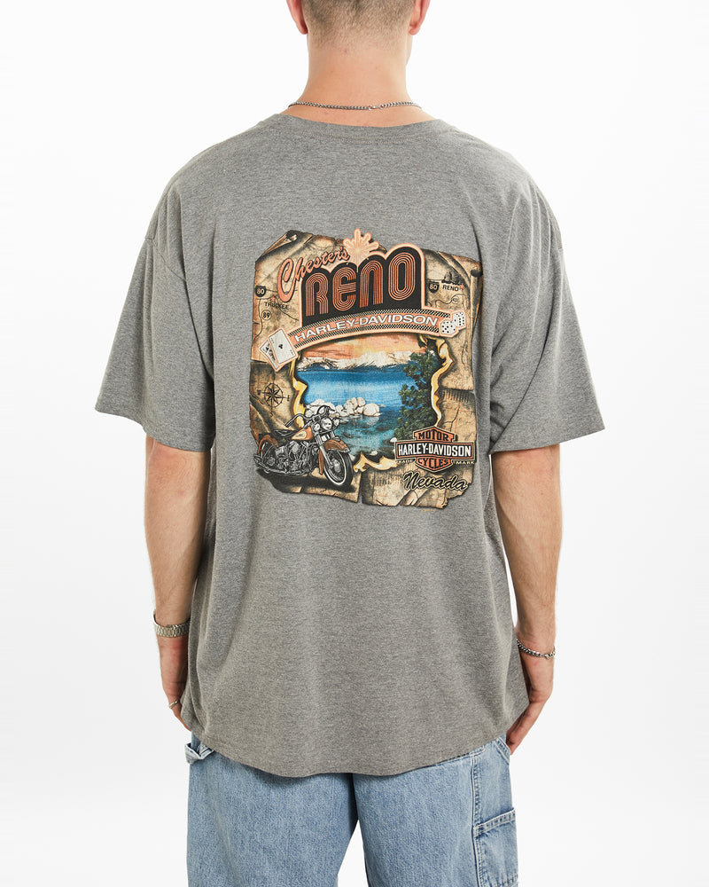 Vintage Harley Davidson Tee <br>XL , The Real Deal , newtown, sydney, australia, thrift store, opshop, preloved, secondhand, sustainable, retro, antique, 70s, 80s, 90s, 2000s, 00s, fashion, clothing, streetwear, trendy, garment, style, boutique, store, shop, archive, sale, cheap, best, top