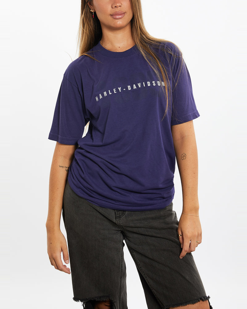 Vintage Harley Davidson Tee <br>M , The Real Deal , newtown, sydney, australia, thrift store, opshop, preloved, secondhand, sustainable, retro, antique, 70s, 80s, 90s, 2000s, 00s, fashion, clothing, streetwear, trendy, garment, style, boutique, store, shop, archive, sale, cheap, best, top