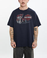 Harley Davidson Tee <br>L , The Real Deal , newtown, sydney, australia, thrift store, opshop, preloved, secondhand, sustainable, retro, antique, 70s, 80s, 90s, 2000s, 00s, fashion, clothing, streetwear, trendy, garment, style, boutique, store, shop, archive, sale, cheap, best, top