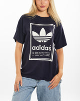 Vintage 90s Adidas Tee <br>M , The Real Deal , newtown, sydney, australia, thrift store, opshop, preloved, secondhand, sustainable, retro, antique, 70s, 80s, 90s, 2000s, 00s, fashion, clothing, streetwear, trendy, garment, style, boutique, store, shop, archive, sale, cheap, best, top