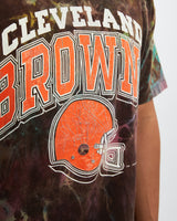 1990 NFL Cleveland Browns Tie Dye Tee <br>L