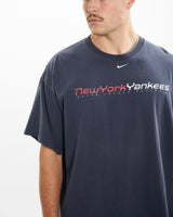 Vintage Nike MLB New York Yankees Tee <br>XL , The Real Deal , newtown, sydney, australia, thrift store, opshop, preloved, secondhand, sustainable, retro, antique, 70s, 80s, 90s, 2000s, 00s, fashion, clothing, streetwear, trendy, garment, style, boutique, store, shop, archive, sale, cheap, best, top