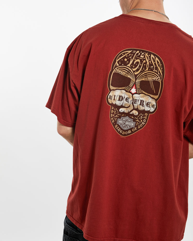 Vintage Harley Davidson Tee <br>XL , The Real Deal , newtown, sydney, australia, thrift store, opshop, preloved, secondhand, sustainable, retro, antique, 70s, 80s, 90s, 2000s, 00s, fashion, clothing, streetwear, trendy, garment, style, boutique, store, shop, archive, sale, cheap, best, top