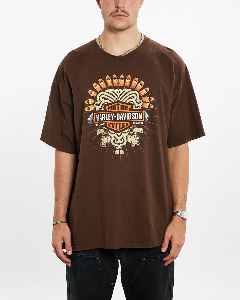 Vintage Harley Davidson Tee <br>XL , The Real Deal , newtown, sydney, australia, thrift store, opshop, preloved, secondhand, sustainable, retro, antique, 70s, 80s, 90s, 2000s, 00s, fashion, clothing, streetwear, trendy, garment, style, boutique, store, shop, archive, sale, cheap, best, top