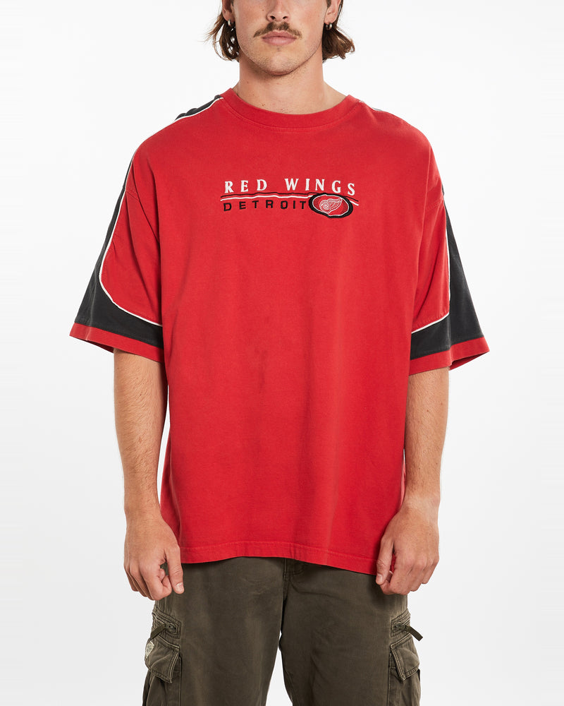 Vintage NHL Detroit Red Wings Tee <br>XXL , The Real Deal , newtown, sydney, australia, thrift store, opshop, preloved, secondhand, sustainable, retro, antique, 70s, 80s, 90s, 2000s, 00s, fashion, clothing, streetwear, trendy, garment, style, boutique, store, shop, archive, sale, cheap, best, top