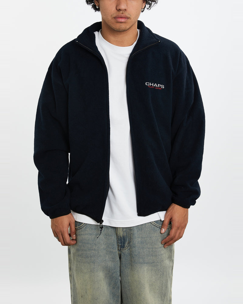 90s Chaps Ralph Lauren Full Zip Fleece Sweatshirt <br>L