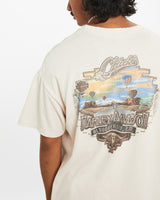 Vintage Harley Davidson Tee <br>L , The Real Deal , newtown, sydney, australia, thrift store, opshop, preloved, secondhand, sustainable, retro, antique, 70s, 80s, 90s, 2000s, 00s, fashion, clothing, streetwear, trendy, garment, style, boutique, store, shop, archive, sale, cheap, best, top