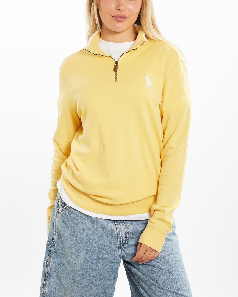 Vintage Polo Ralph Lauren Quarter Zip Sweater <br>M , The Real Deal , newtown, sydney, australia, thrift store, opshop, preloved, secondhand, sustainable, retro, antique, 70s, 80s, 90s, 2000s, 00s, fashion, clothing, streetwear, trendy, garment, style, boutique, store, shop, archive, sale, cheap, best, top