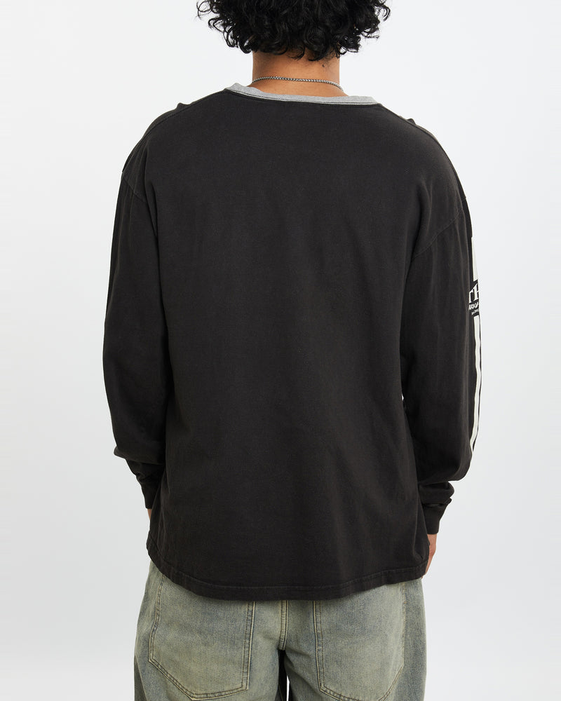 Vintage 90s Tommy Hilfiger Racing Long Sleeve Tee <br>L , The Real Deal , newtown, sydney, australia, thrift store, opshop, preloved, secondhand, sustainable, retro, antique, 70s, 80s, 90s, 2000s, 00s, fashion, clothing, streetwear, trendy, garment, style, boutique, store, shop, archive, sale, cheap, best, top