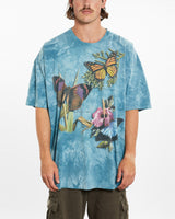 Vintage Tie Dye Butterfly Wildlife Tee <br>XXXL , The Real Deal , newtown, sydney, australia, thrift store, opshop, preloved, secondhand, sustainable, retro, antique, 70s, 80s, 90s, 2000s, 00s, fashion, clothing, streetwear, trendy, garment, style, boutique, store, shop, archive, sale, cheap, best, top
