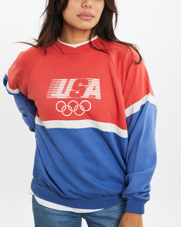 80s USA Olympic Team Sweatshirt <br>XXS