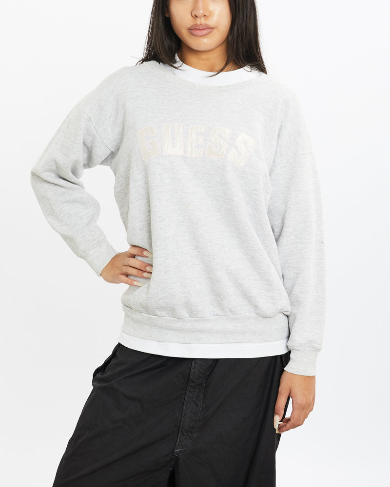 Vintage 90s Guess USA Sweatshirt <br>S , The Real Deal , newtown, sydney, australia, thrift store, opshop, preloved, secondhand, sustainable, retro, antique, 70s, 80s, 90s, 2000s, 00s, fashion, clothing, streetwear, trendy, garment, style, boutique, store, shop, archive, sale, cheap, best, top