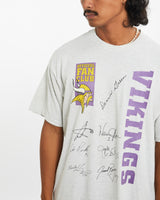 Vintage 90s NFL Minnesota Vikings Tee<br>L , The Real Deal , newtown, sydney, australia, thrift store, opshop, preloved, secondhand, sustainable, retro, antique, 70s, 80s, 90s, 2000s, 00s, fashion, clothing, streetwear, trendy, garment, style, boutique, store, shop, archive, sale, cheap, best, top