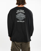 Harley Davidson Long Sleeve Tee <br>XXL , The Real Deal , newtown, sydney, australia, thrift store, opshop, preloved, secondhand, sustainable, retro, antique, 70s, 80s, 90s, 2000s, 00s, fashion, clothing, streetwear, trendy, garment, style, boutique, store, shop, archive, sale, cheap, best, top