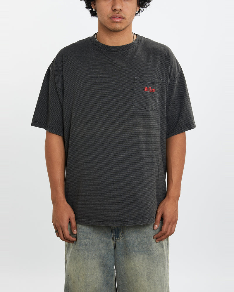 Vintage 90s Marlboro Cigarettes Pocket Tee <br>L , The Real Deal , newtown, sydney, australia, thrift store, opshop, preloved, secondhand, sustainable, retro, antique, 70s, 80s, 90s, 2000s, 00s, fashion, clothing, streetwear, trendy, garment, style, boutique, store, shop, archive, sale, cheap, best, top