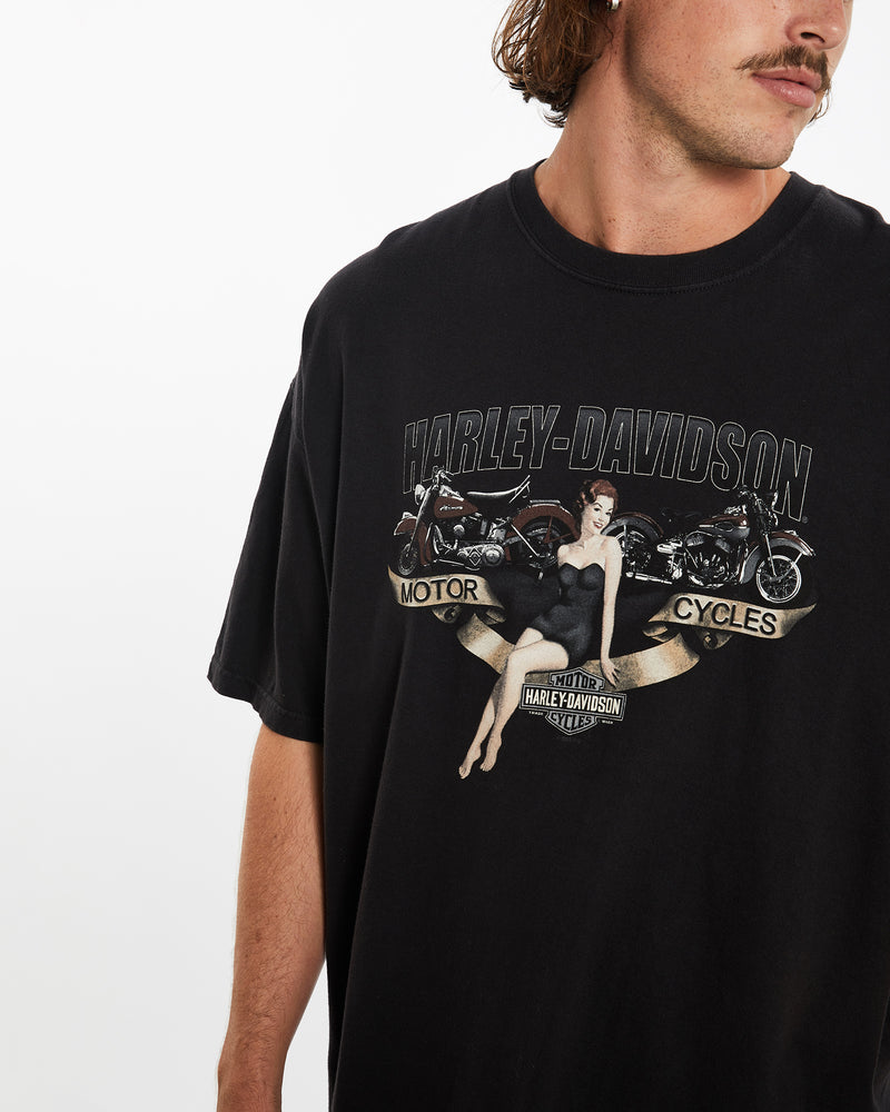 Vintage Harley Davidson Tee <br>XXL , The Real Deal , newtown, sydney, australia, thrift store, opshop, preloved, secondhand, sustainable, retro, antique, 70s, 80s, 90s, 2000s, 00s, fashion, clothing, streetwear, trendy, garment, style, boutique, store, shop, archive, sale, cheap, best, top